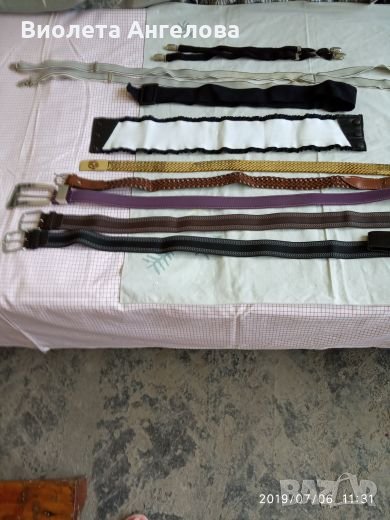 Различни колани, снимка 1