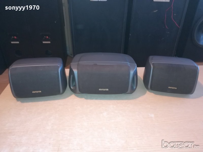 aiwa тонколони 3 броя-внос швеицария, снимка 1