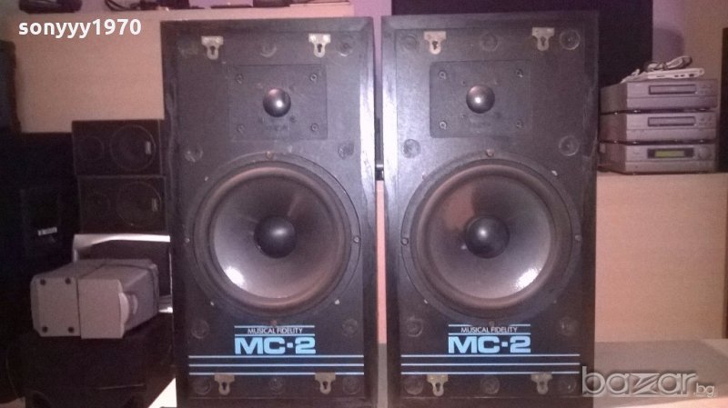 musical fdelity mc-2 made in elgland-49х29х26см-внос англия, снимка 1