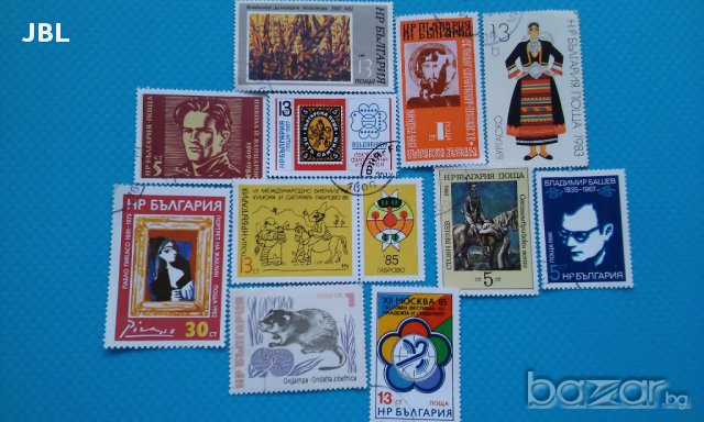 пощенски марки България 1983г,1985г,1986г,1987г и др 39 броя, снимка 2 - Филателия - 15298938