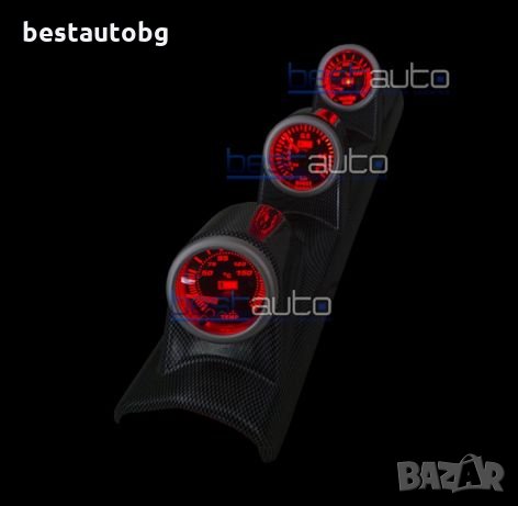 Комплект 3 измервателни уреди RGB / Със сменяща се подсветка - 6 цвята  - БЕЗПЛАТНА ДОСТАВКА с ЕКОНТ, снимка 8 - Аксесоари и консумативи - 22068585