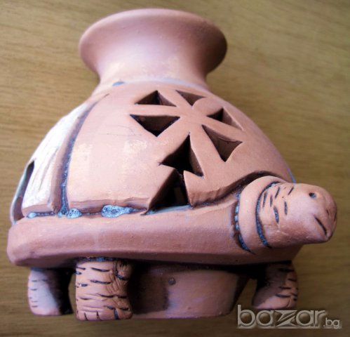 Статуетки от Египет: свещник костенурка, принцеса, свещен бик, Нефертити, снимка 4 - Антикварни и старинни предмети - 15254649