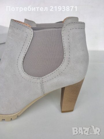 Естествена кожа велур нови боти Pier One номер 39, снимка 8 - Дамски боти - 24652610