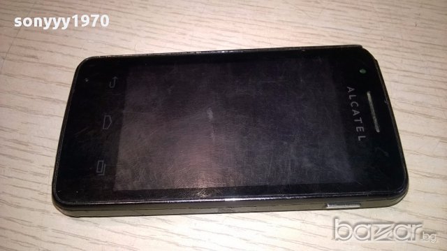 Alcatel-gsm за ремонт/части с батерия е, снимка 2 - Alcatel - 14684030