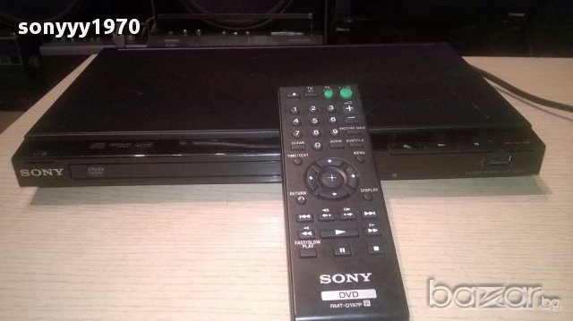 Sony dvp-sr350 cd/dvd/usb+remote-внос швеицария, снимка 10 - Ресийвъри, усилватели, смесителни пултове - 15303669