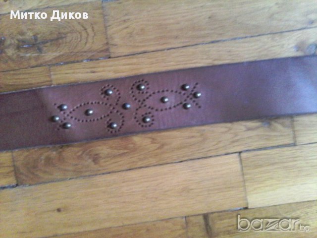  Колан естествена кожа унисекс101см, снимка 4 - Колани - 17317489