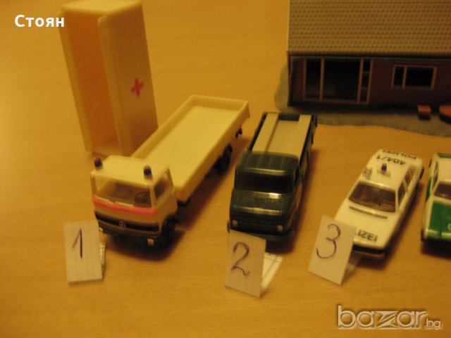 Модели на Коли, Камиони и Къща за Макет Мащаб НО, 1/87 Идеално състояние., снимка 2 - Колекции - 20310277