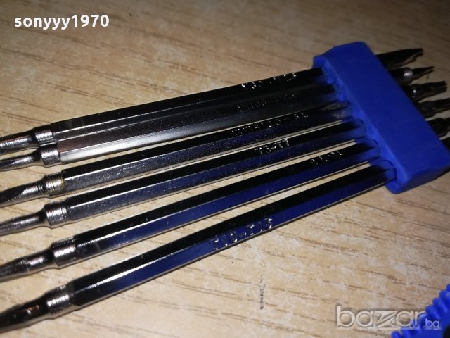 отвертка с 6х2 специфични накраиника-16см, снимка 7 - Отвертки - 20802263