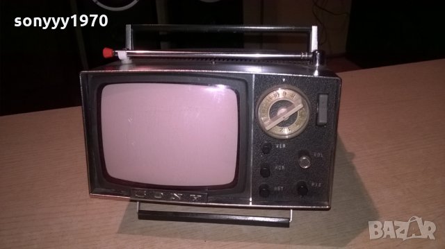 АНТИКА-sony model 5-303w made in japan-ретро тв-внос швеицария, снимка 3 - Телевизори - 23042607