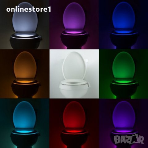Лед светлина за тоалетна чиния , снимка 7 - Други стоки за дома - 25337988