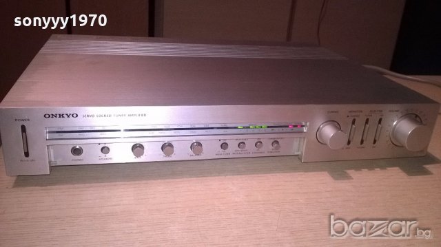 onkyo tx-20 tuner amplifier-made in japan-внос швеицария, снимка 2 - Ресийвъри, усилватели, смесителни пултове - 18713161