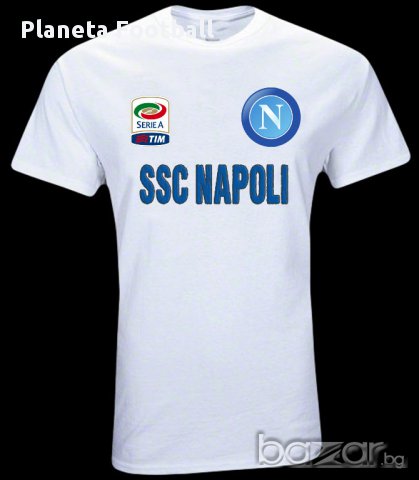 Уникална Нова Фен тениска на Наполи с Ваше Име и Номер! SSC NAPOLI! 