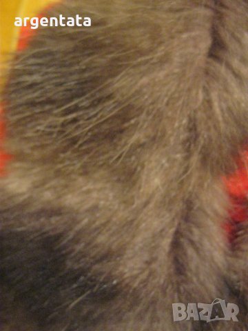 Нова яка - лента от естествена кожа, косъм от кафява лисца - 3 , снимка 3 - Палта, манта - 23923537