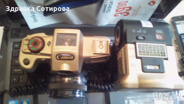 Фотоапарат (фотокамера) Canon със светкавица, Polaroid. - Канон и Полароид,, снимка 3 - Фотоапарати - 21118624