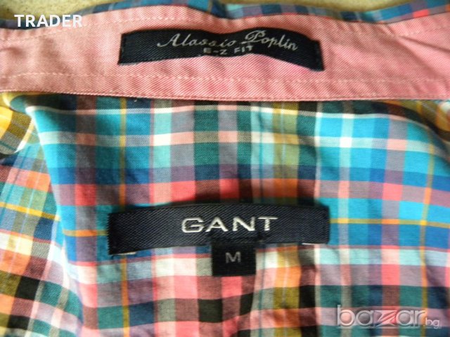 Мъжка спортна риза GANT , 100% памук, снимка 2 - Ризи - 18195929