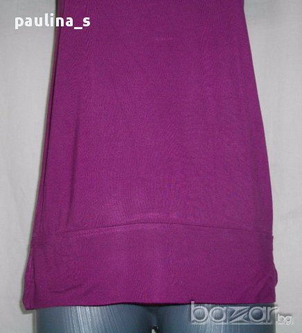 Блузка тип туника с декорирано деколте" Н&М" / голям размер, снимка 3 - Туники - 14681554