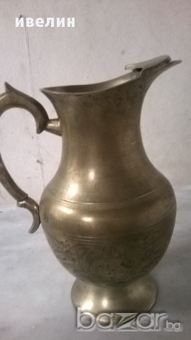 посребрена викторианска кана, снимка 4 - Антикварни и старинни предмети - 17626530