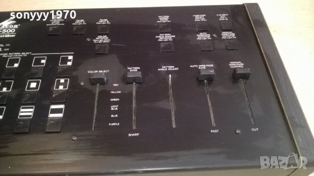 monacor vem-500 mixer-audio/video-внос швеицария, снимка 11 - Ресийвъри, усилватели, смесителни пултове - 24440745