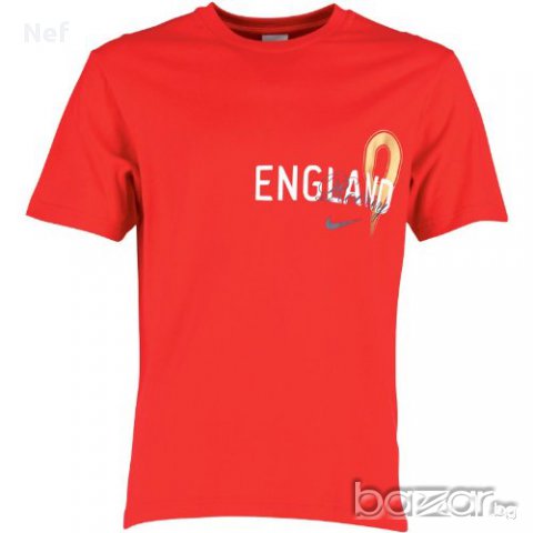 Нова тениска Nike England Rooney T-Shirt, оригинал, снимка 9 - Тениски - 15260058