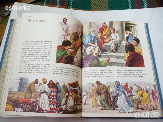 Илустрована библиja за младе - Библия в картинки за деца    , снимка 6 - Специализирана литература - 23353394
