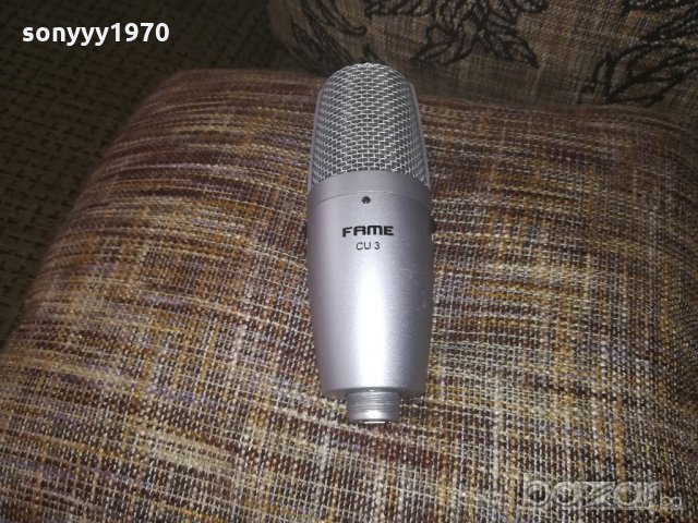 fame cu3-profi mic-usb-внос швеицария, снимка 12 - Микрофони - 20941260