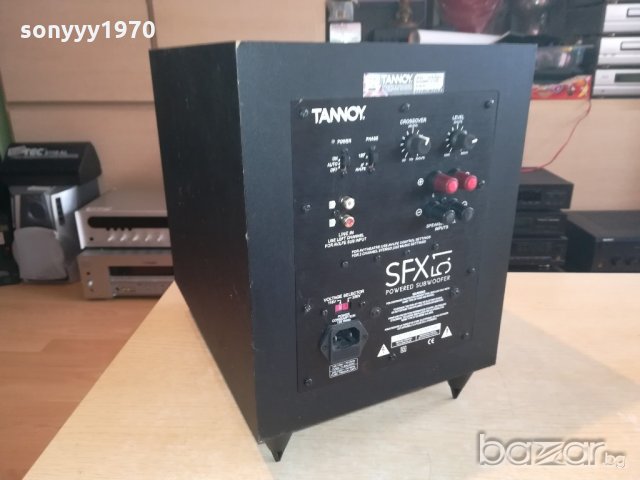 tannoy sfx 5.1 powered subwoofer-made in uk-внос англия, снимка 6 - Тонколони - 20763521