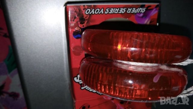 Светещо Йо-йо на Котарака и Калинката, снимка 4 - Кукли - 23844050