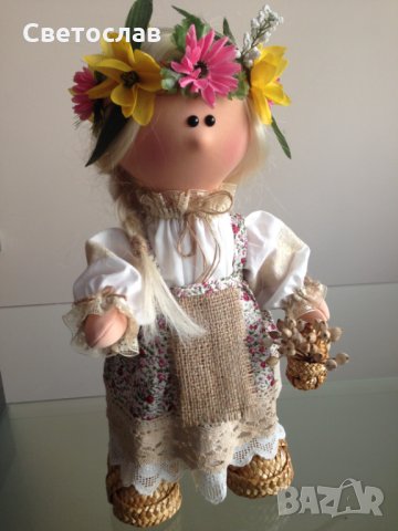 Кукли интериорни бутикови - ръчна изработка, нови, снимка 10 - Декорация за дома - 23583236