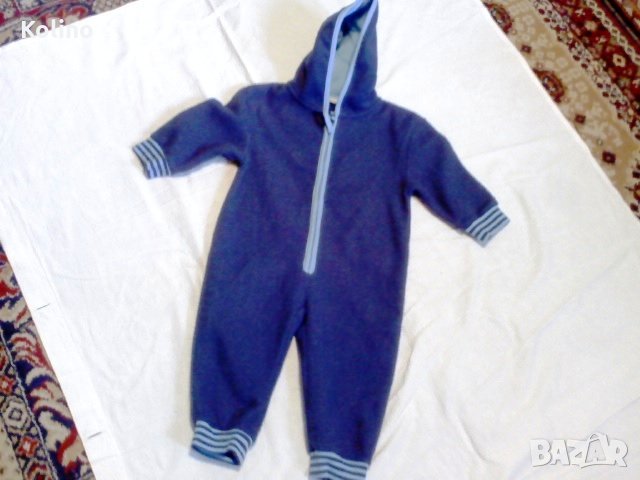  Ромпърчета 100% памук, унисекс, 12+18м., като нови, снимка 5 - Детски панталони и дънки - 23555484
