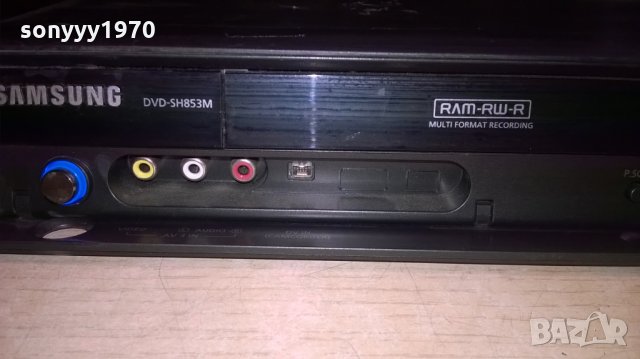 samsung dvd sh-853m hdd & dvd 160gb/hdmi-внос англия, снимка 9 - Плейъри, домашно кино, прожектори - 22817642