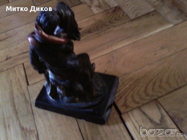 Скулптура мъж и жена , снимка 3 - Декорация за дома - 16289696