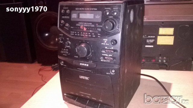 Lifetec lt8976-tuner/cd/deck/amplifier-за ремонт-внос швеицария, снимка 3 - Ресийвъри, усилватели, смесителни пултове - 13680289