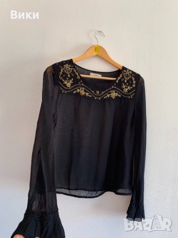 Vero Moda  блуза с камъни, снимка 3 - Блузи с дълъг ръкав и пуловери - 24719152