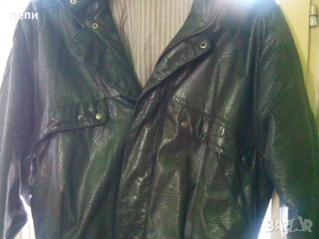 Кожено яке дизайнерско, снимка 3 - Якета - 24722115