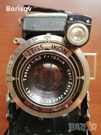Фотоапарат Zeiss Ikon Nettar, снимка 7 - Антикварни и старинни предмети - 22069632