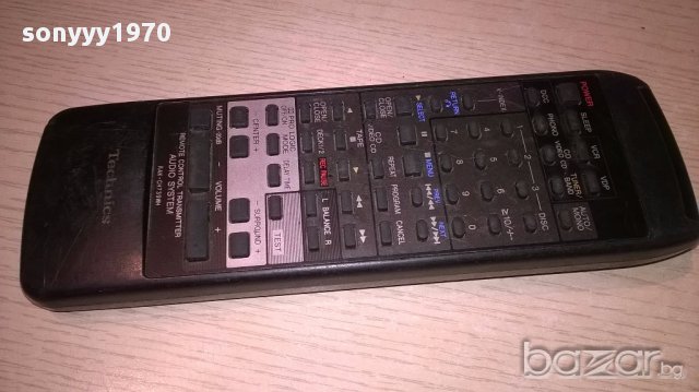 Technics dcc/phono/cd/tuner/vcd/vdp-full remote control-от швеицария, снимка 5 - Други - 17420177