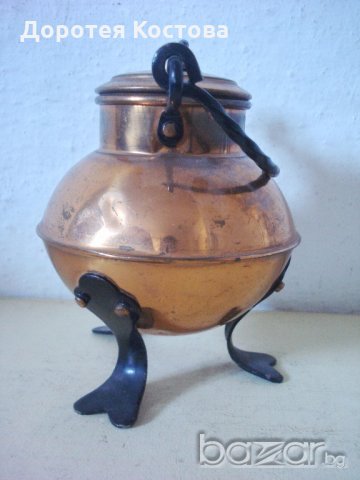 Мед и ковано желязо, снимка 4 - Антикварни и старинни предмети - 19199677