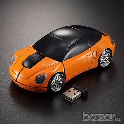 2-4G-1600DPI-Мишка-USB-Wireless-LED-кола-оптична, снимка 4 - Клавиатури и мишки - 18696909