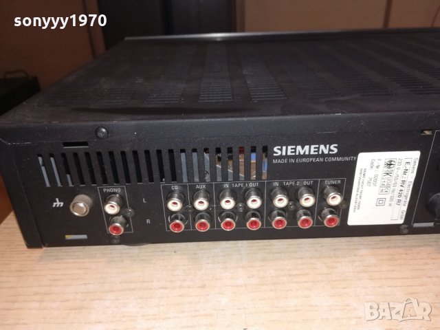 siemens rv420 r7 selected edition-amplifier-внос швеицария, снимка 17 - Ресийвъри, усилватели, смесителни пултове - 21575733
