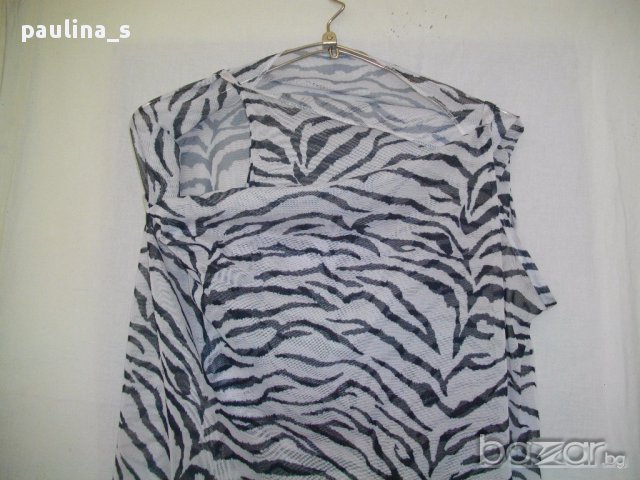 Туника за плаж / Болеро /  в тигров принт  "One size fits all" / унисайз , снимка 2 - Туники - 14433731