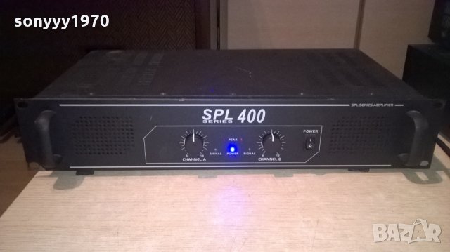 skytec spl400 stereo amplifier-внос швеицария, снимка 3 - Ресийвъри, усилватели, смесителни пултове - 22600320