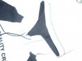 Solution– блуза, тип туника, суитчър в бяло и черно – 8 години, снимка 3