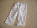 Бял панталон за момиченце, 098 см. , снимка 3