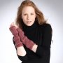 Нови меки и топли ръкавички без пръсти от Франция, снимка 1 - Шапки - 8352411