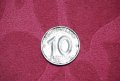 10 пфенинга  ГДР 1952 буква А рядка, снимка 1