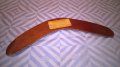 Throuwing boomerang hand crafted in australia-35/5см-внос швеицария, снимка 11