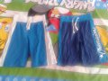 лот детски сини къси летни панталонки-размер-92-98, снимка 1 - Детски комплекти - 9800194