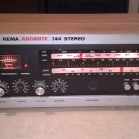 rema andante 744-stereo receiver-ретро-внос швеицария, снимка 12 - Ресийвъри, усилватели, смесителни пултове - 22768918