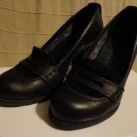 Timberland Earthkeepers Дамски обувки 36 размер черни естествена кожа, снимка 1 - Дамски обувки на ток - 23159457