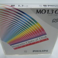 Презаписваеми НОВИ Магнито-оптични дискове Philips 1.3GB, 5.25", снимка 1 - Друга електроника - 22317256